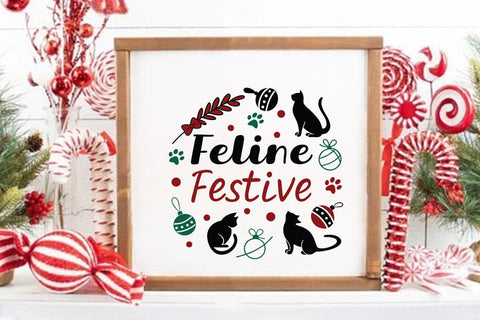 Feline Festive SVG Angelina750 