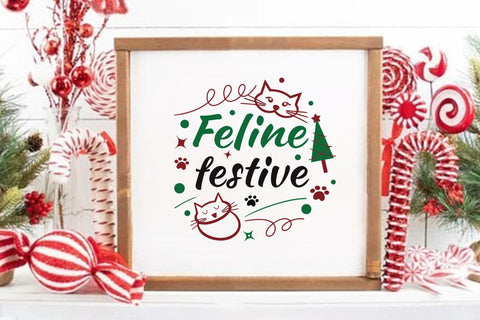 Feline Festive SVG Angelina750 