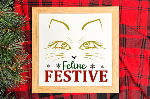 feline festive SVG Design SVG Regulrcrative 