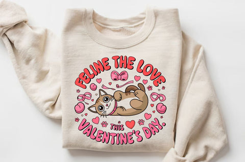 Feline The Love Sublimation Design Sublimation Regulrcrative 