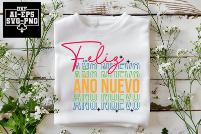 Feliz Año Nuevo Svg Cut Files Creative Art SVG CraftlabSvg55 