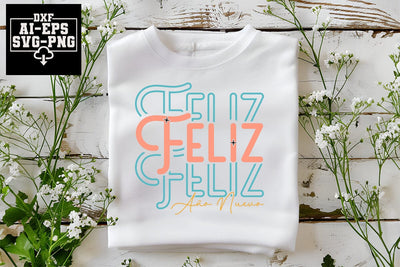 Feliz Año Nuevo Svg Cut Files Creative Art SVG CraftlabSvg55 