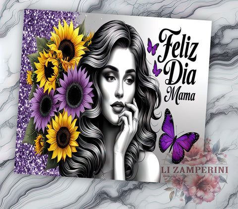 Feliz Dia Mama, Sarcastic Tumbler Design, 20oz PNG Sublimation, Mother's Day Tumbler, Funny Mom Tumbler, Digital Download Tumbler, Unique Gift Idea Sublimation Li Zamperini 
