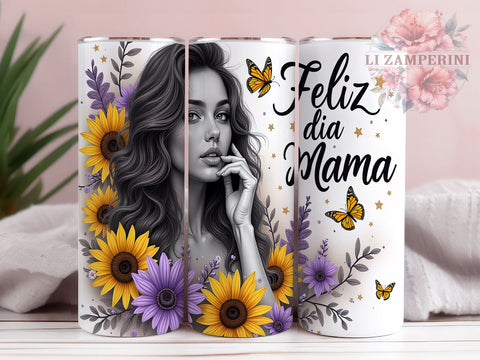 Feliz Dia Mama, Sarcastic Tumbler Design, 20oz PNG Sublimation, Mother's Day Tumbler, Funny Mom Tumbler, Digital Download Tumbler, Unique Gift Idea Sublimation Li Zamperini 