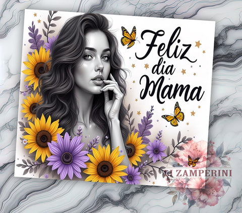 Feliz Dia Mama, Sarcastic Tumbler Design, 20oz PNG Sublimation, Mother's Day Tumbler, Funny Mom Tumbler, Digital Download Tumbler, Unique Gift Idea Sublimation Li Zamperini 
