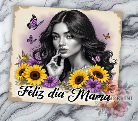 Feliz Dia Mama, Sarcastic Tumbler Design, 20oz PNG Sublimation, Mother's Day Tumbler, Funny Mom Tumbler, Digital Download Tumbler, Unique Gift Idea Sublimation Li Zamperini 