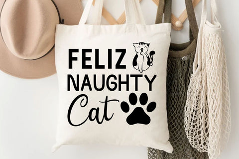 feliz naughty cat SVg Design SVG Regulrcrative 