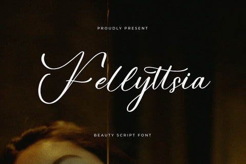 Fellyttsia - Beauty Script Font Font Letterena Studios 