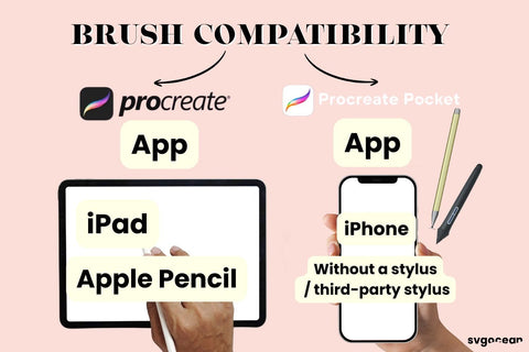 Female Pose Procreate Brushes SVG SvgOcean 