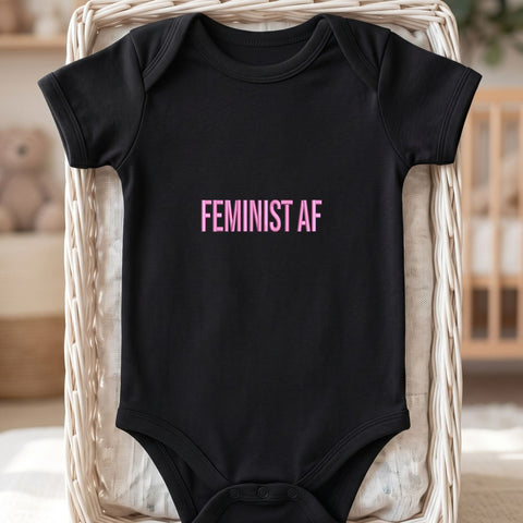Feminist AF Embroidery Design – Pink Bold Feminist Saying Women Empowerment Machine Embroidery File Embroidery/Applique DESIGNS PatternFeed8 