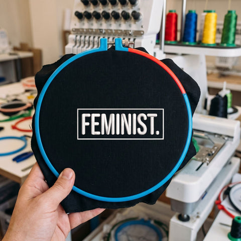 Feminist Embroidery Design – Bold Feminist Statement Women Empowerment Machine Embroidery File Embroidery/Applique DESIGNS PatternFeed8 
