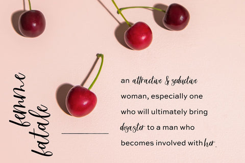 Femme Fatale Modern Calligraphy Script Font Beck McCormick 