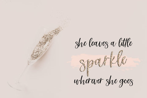 Femme Fatale Modern Calligraphy Script Font Beck McCormick 