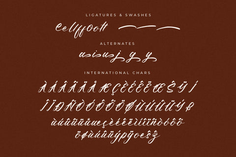 Feori Luna - Modern Script Font Font Letterena Studios 