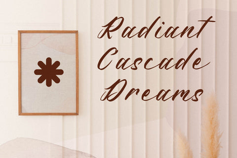 Feori Luna - Modern Script Font Font Letterena Studios 