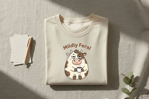 Feral Cow Png Bundle, Funny Cow Png Collection, Cute Sassy Cow Clipart Set, Sarcastic Farm Animal Designs, Sublimation Graphics Pack SVG TiffsCraftyCreations 