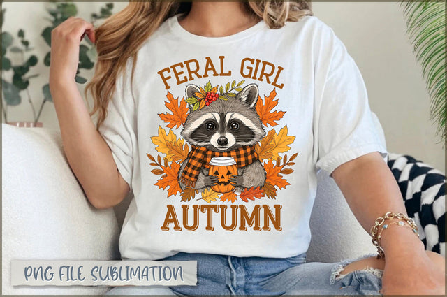 Feral Girl Autumn Sublimation Sublimation Shetara Begum 