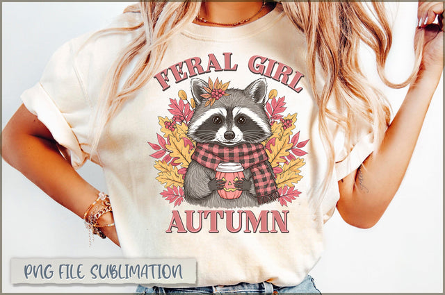 Feral Girl Autumn Sublimation Sublimation Shetara Begum 