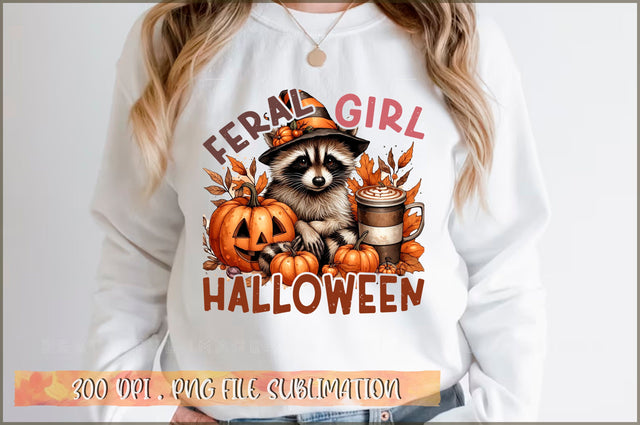 Feral girl halloween Sublimation Sublimation Shetara Begum 