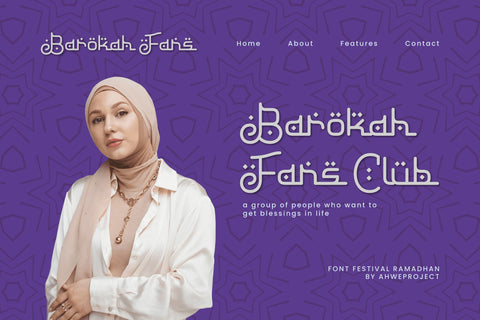 Festival Display Font ahweproject 