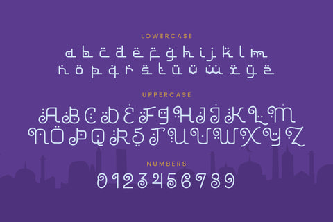 Festival Display Font ahweproject 