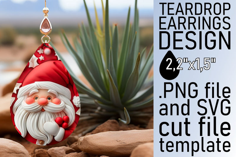 Festive 3D Santa Claus Wrap | 20oz Holiday Tumbler Sublimation afrosvg 