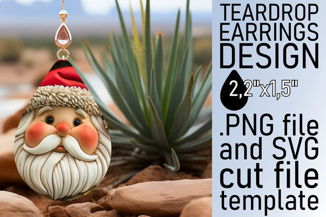 Festive 3D Santa Wrap | 20oz Christmas Tumbler Sublimation afrosvg 