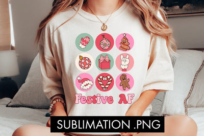Festive AF PNG Sublimation Sublimation Freeling Design House 