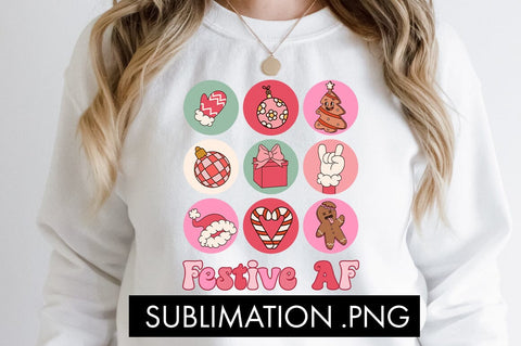 Festive AF PNG Sublimation Sublimation Freeling Design House 