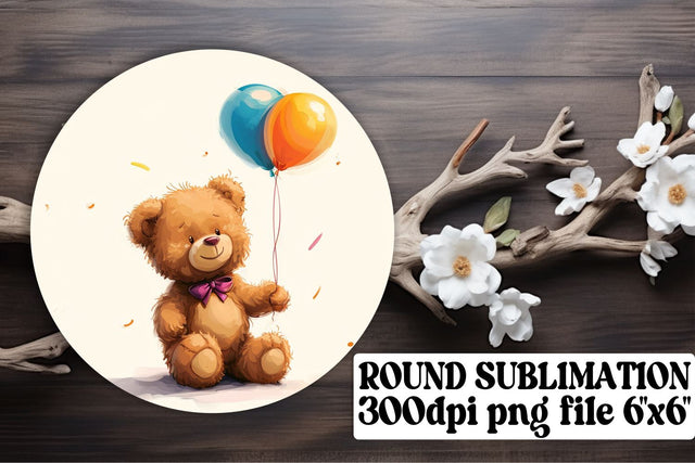 Festive Birthday Animal Ornament Designs Sublimation afrosvg 