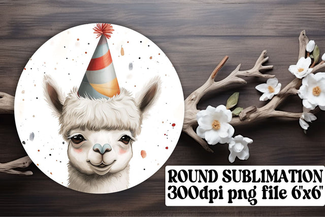 Festive Birthday Sublimation Ornaments Sublimation afrosvg 