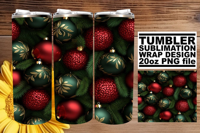 Festive Celebrations Tumbler - Christmas Holiday 20oz Sublimation afrosvg 