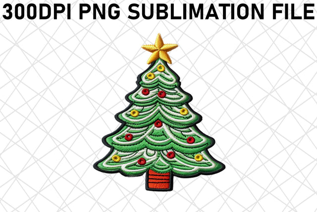 Festive Christmas Theme 3D Embroidery Clipart Sublimation afrosvg 