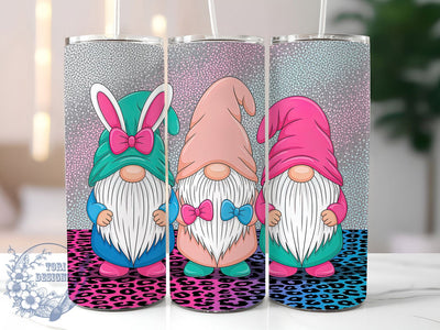 Festive Easter Gnome Bunny Tumbler, Cute Bunny Tumbler, Stylish 20oz Wrap, Sublimation Design, Trendy Gift Idea, Holiday Bunny Wrap, Festive Easter Gnome Tumbler Sublimation ToriDesigns 