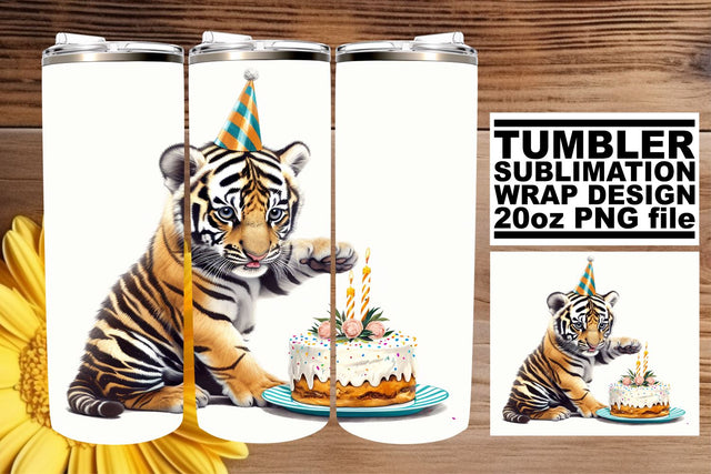 Festive Jungle Jubilee: Sublimation Tumbler Design Sublimation afrosvg 