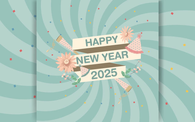 Festive New Year 2025 Celebration Background SVG naemmiah021 