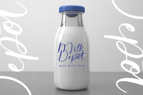 Festive Partys - Freestyle Quirky Script Font Letterena Studios 