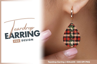 Festive plaid pattern with berries and pine Sublimation Regulrcrative 