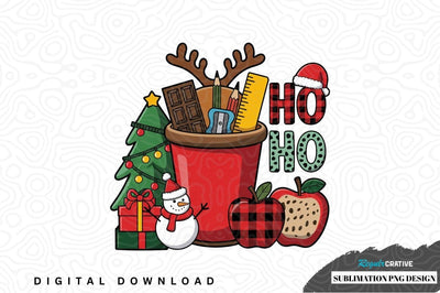 Festive school supplies sublimation png design Sublimation Regulrcrative 