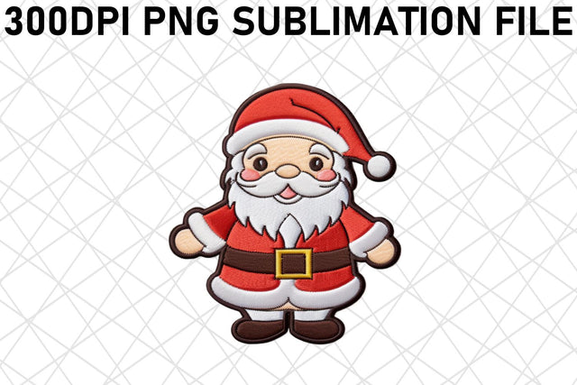 Festive Spirit 3D Embroidered Sublimation Art Sublimation afrosvg 