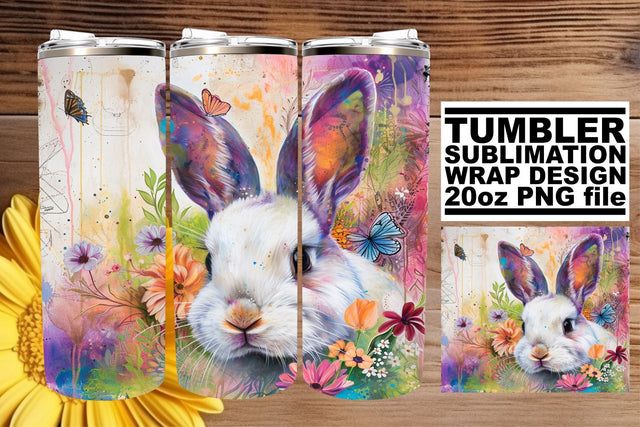 Festive Spring Tumbler Wraps Sublimation afrosvg 
