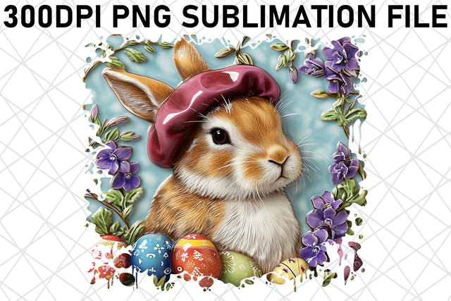 Festive Springtime Critter Sublimation Sublimation afrosvg 