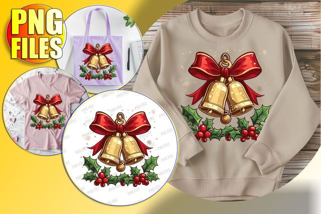 Festive Winter Watercolor Christmas Clipart Sublimation Sublimation afrosvg 