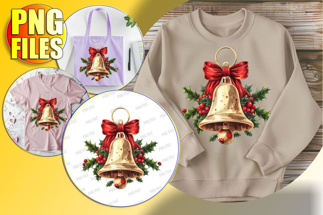 Festive Winter Watercolor Christmas Clipart Sublimation Sublimation afrosvg 