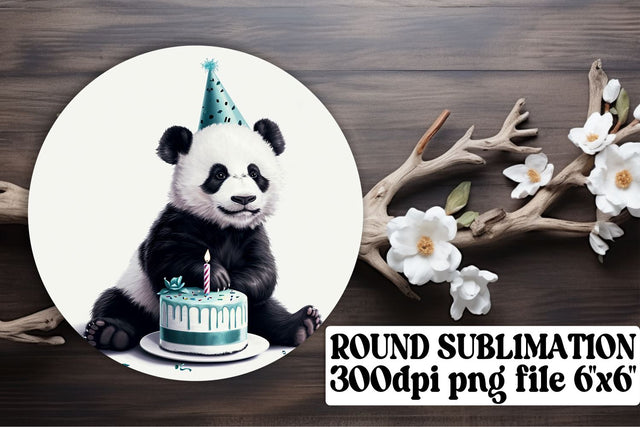 Festive Zoo Creature Round Ornaments Collection Sublimation afrosvg 