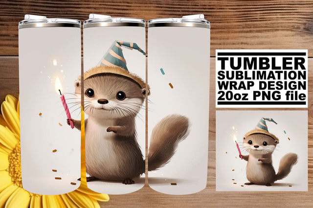 Festive Zoo Spectacle: Sublimation Tumbler Design Sublimation afrosvg 