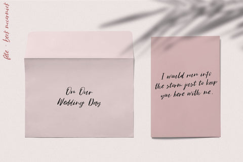 Fête Casual Script Font Font Beck McCormick 