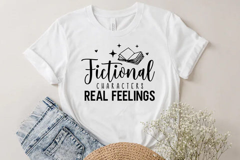 Fictional characters real feelings, Reading SVG SVG FiveStarCrafting 
