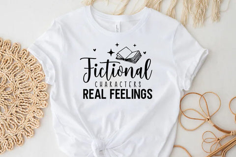 Fictional characters real feelings, Reading SVG SVG FiveStarCrafting 