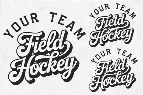 Field Hockey Team Mascot Svg SVG DesignDestine 